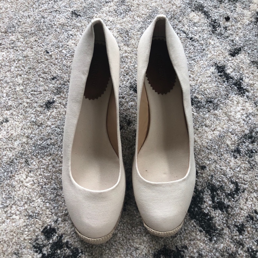 NEW! Jcrew Espadrilles Wedges